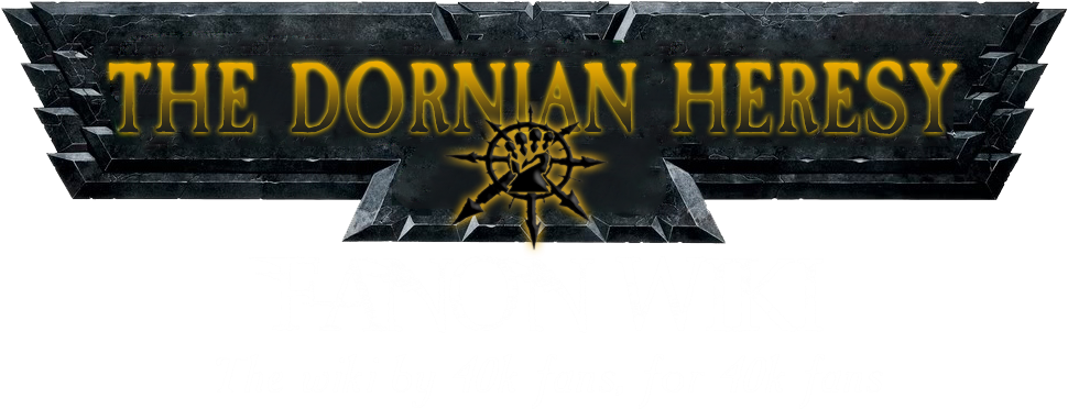 Dornian Heresy Title Logo - Warhammer 40k (1024x385), Png Download