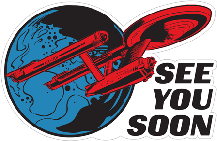 Viber Sticker «star Trek» - Sticker (490x317), Png Download