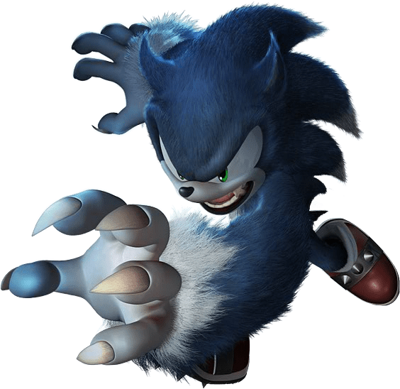 Wow, Guess Someone Got In A Bad Mood Guess Its Time - Sonic Unleashed Png (564x548), Png Download