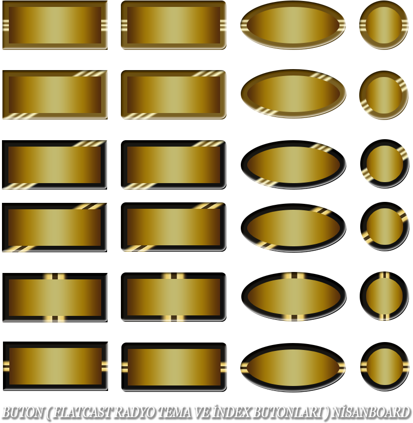 Altın Butonlar, Png Altın Butonlar, Gold Button Png - Colorfulness (900x900), Png Download