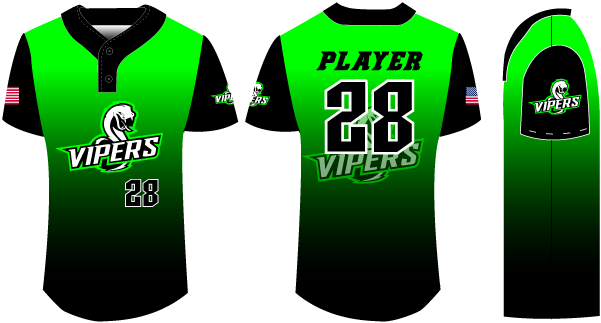 Gold Glove 2-button Baseball/softball Jersey - Baseball (610x610), Png Download