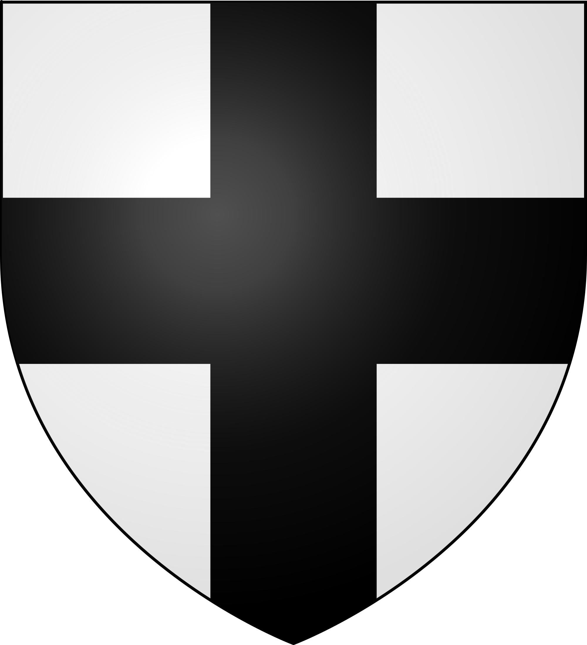 Cross Vector Teutonic - Wappen Köniz (2000x2200), Png Download