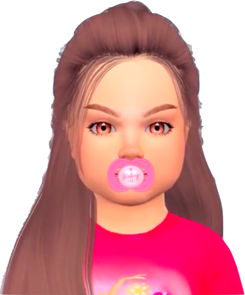 Toddler Noelle - Noelle Sims 4 (485x583), Png Download