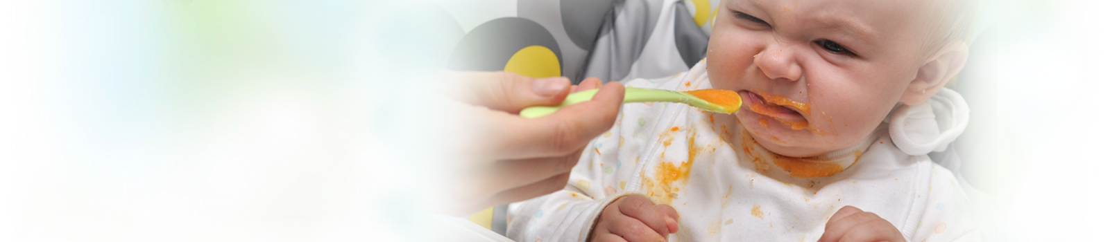 Developmental Stages In Infant And Toddler Feeding - Baby (1600x350), Png Download