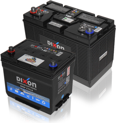 Deep Cycle Marine Battery - Dixon Batteries (500x400), Png Download