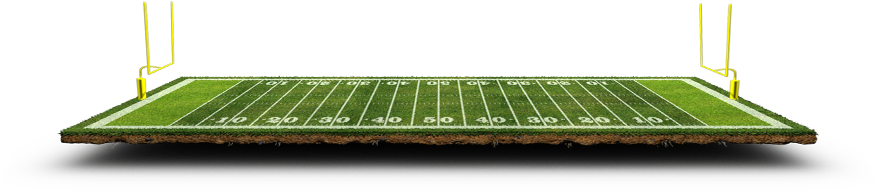 Game Football Field - American Football (875x194), Png Download