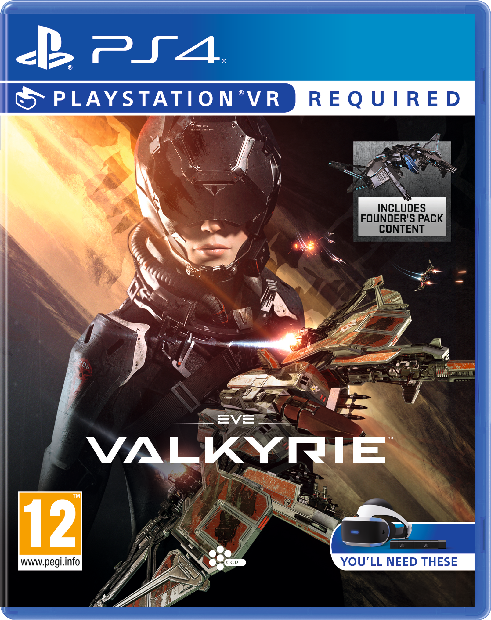 Thebox - Eve Valkyrie Vr Ps4 (1875x2227), Png Download