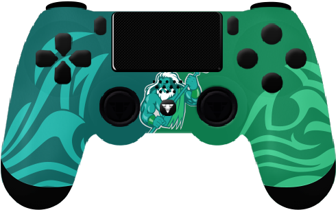 Poseiden Esports Playstation 4 Controller - Game Controller (2000x600), Png Download