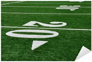20 Yard Line On American Football Field Sticker • Pixers® - American Football Field (400x400), Png Download