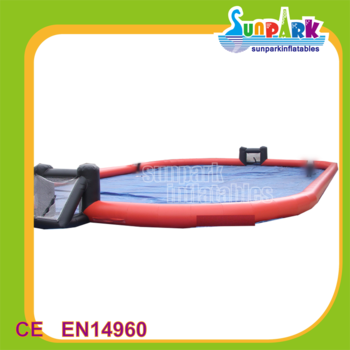 Custom Giant Sports Arena Inflatable Football Field, - Swimming Pool (350x350), Png Download