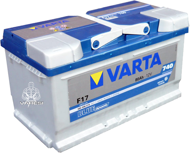 Varta Blue Dynamic 12v- 80ah D / F17 - Varta 80 Amper Akü (800x600), Png Download