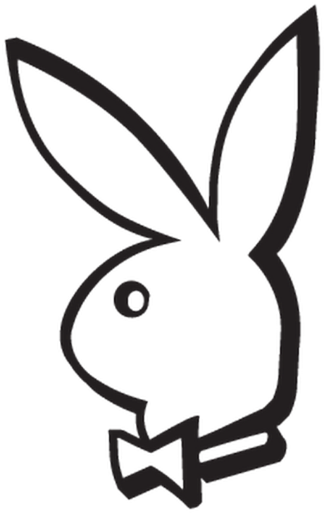 Playboy Playmates Bunny Fiat 500 Decal - Playboy Bunny Logo (800x800), Png Download