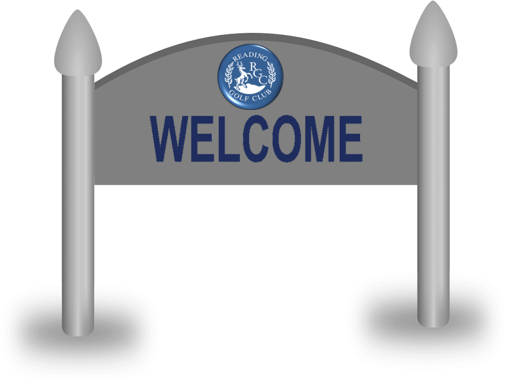 Welcome To Reading Golf Club - Clip Art (1024x754), Png Download