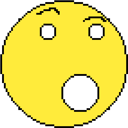 Suprised Face - Motion Emoji (600x600), Png Download