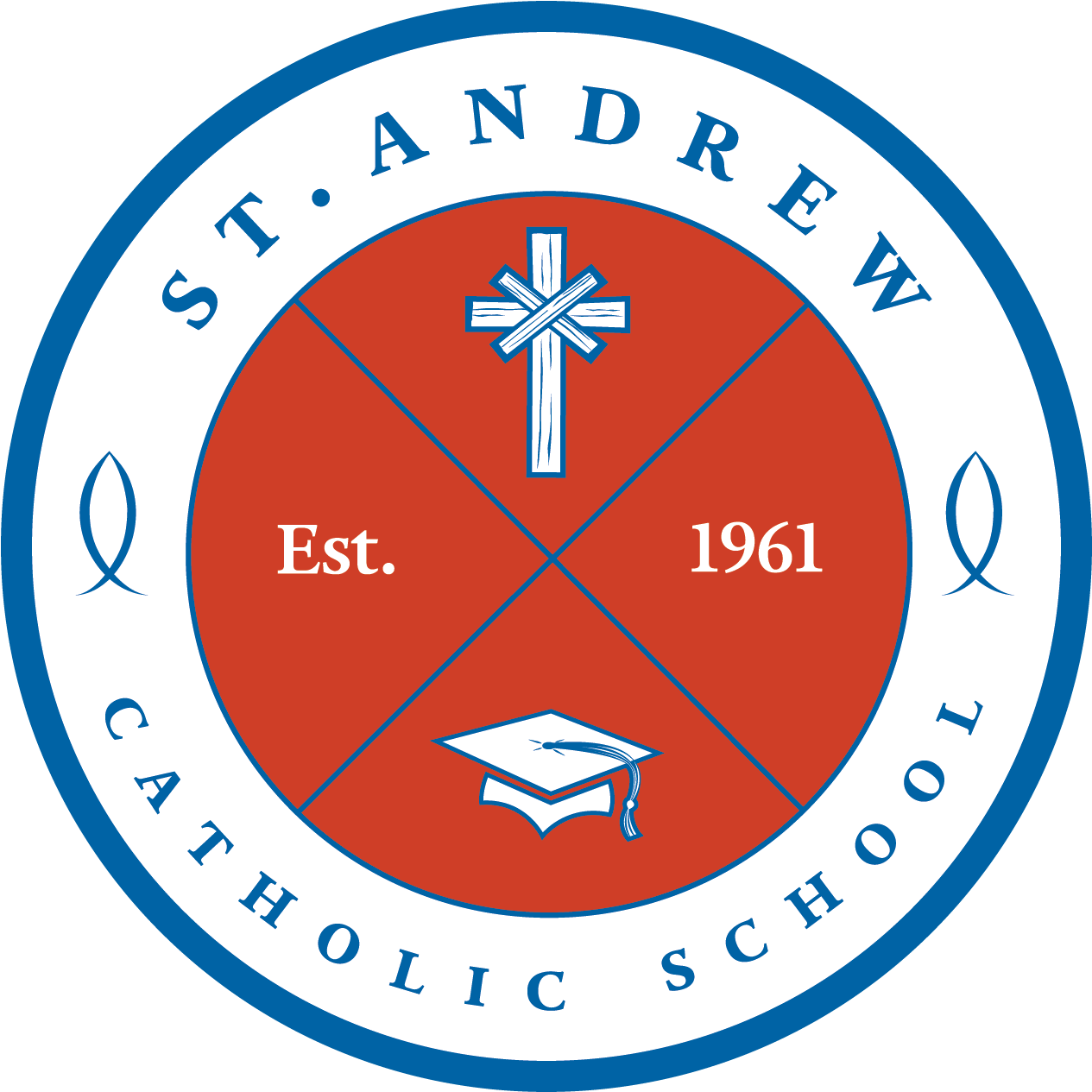 St Andrew Catholic School In Orlando - St Andrew Catholic School Logo (1500x1500), Png Download