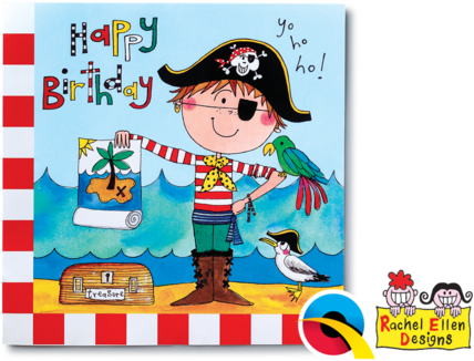 Rachel Ellen Pirate Napkin - Pirates Free Birthday Party Invitation Templates (450x344), Png Download