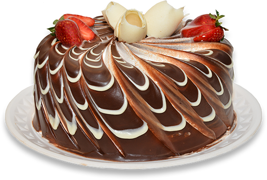 Duas Massas Pretas E Uma Branca, Recheio De Brigadeiro - Human (521x352), Png Download