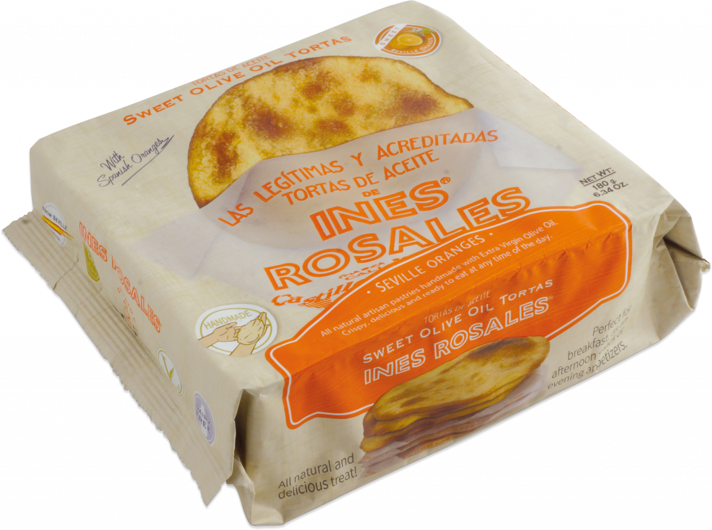 Packaging For Ines Rosales Sweet Olive Oil Tortas - Potato Bread (1024x762), Png Download