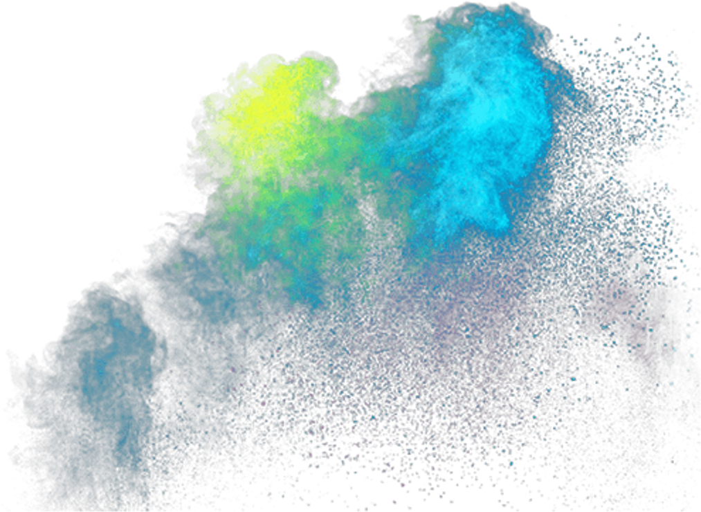 Watercolor Colorful Colorsplash Sky Lighting Starlight - Design (1024x1024), Png Download