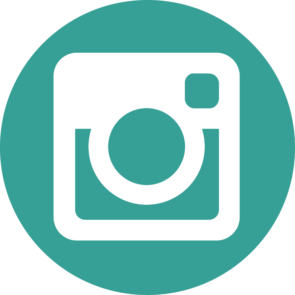 Instagram Clipart At Getdrawings - Teal Instagram Logo Png (1000x1000), Png Download