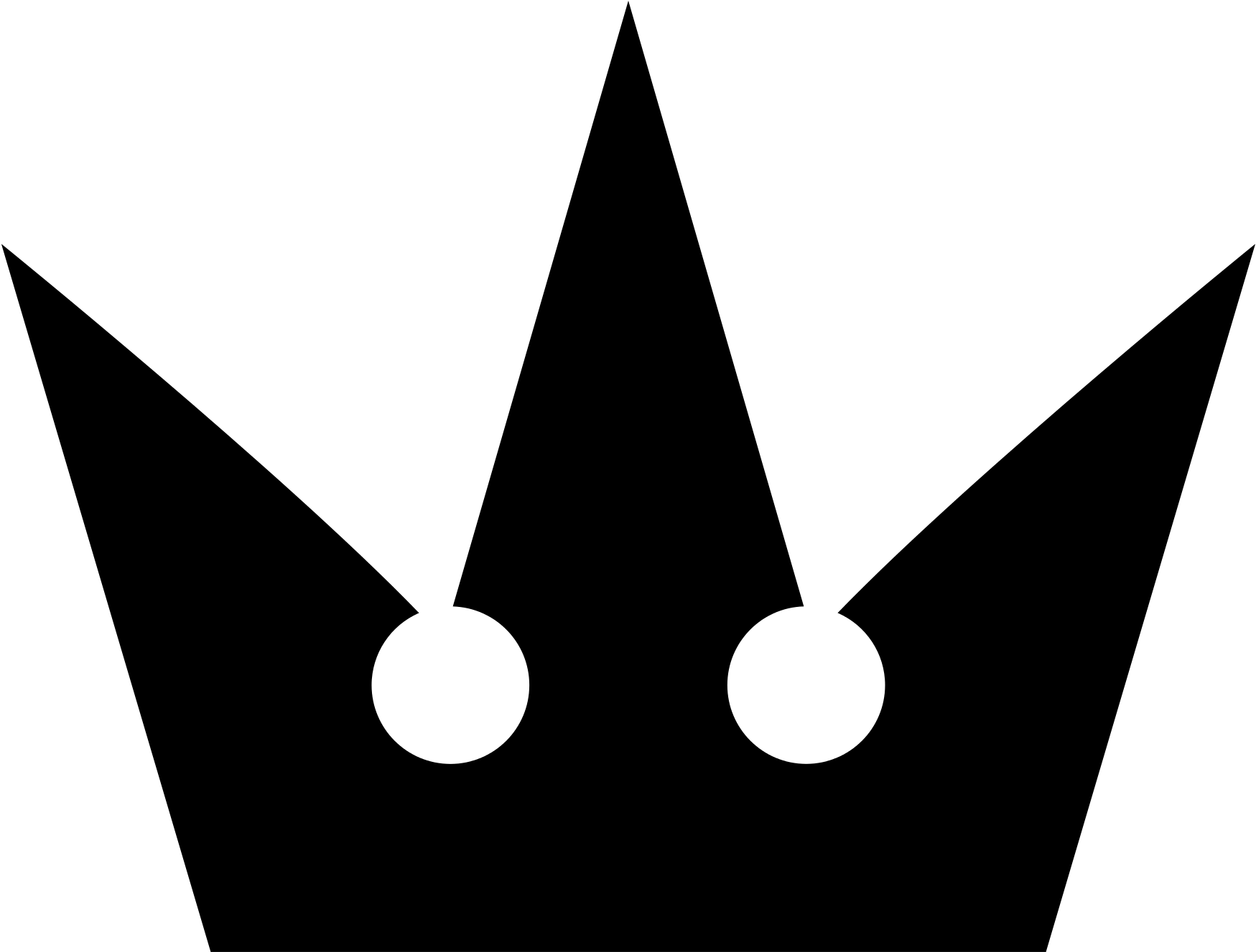 Crown - Kingdom Hearts Crown Png (2000x2000), Png Download
