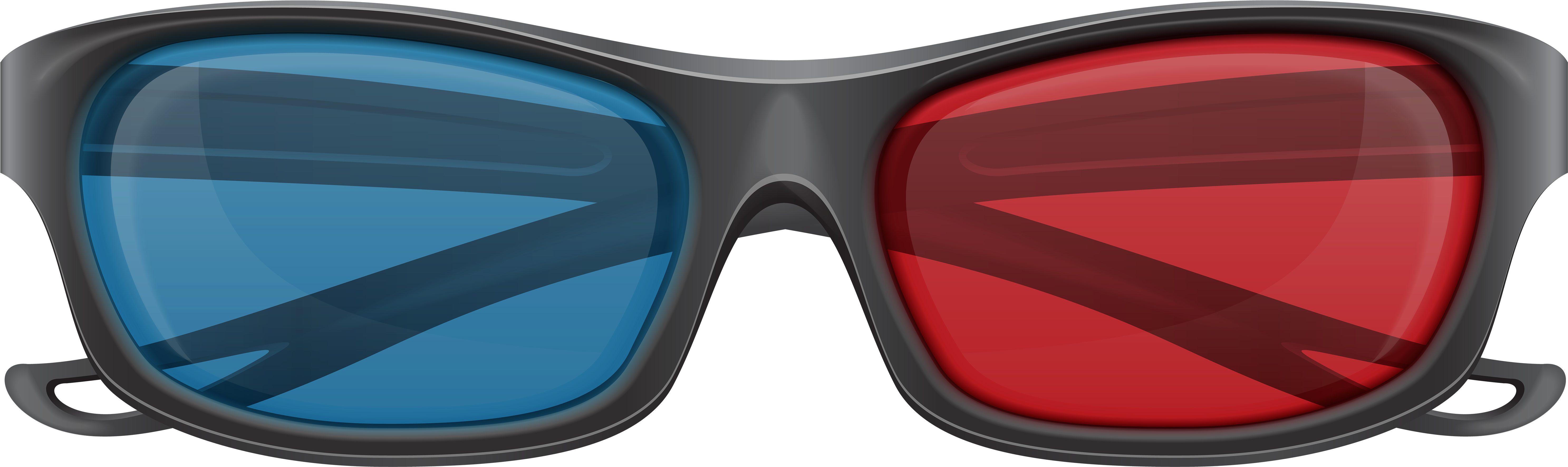 Cinema Glasses Png Clip Art - Glasses Clip Art (6000x1837), Png Download