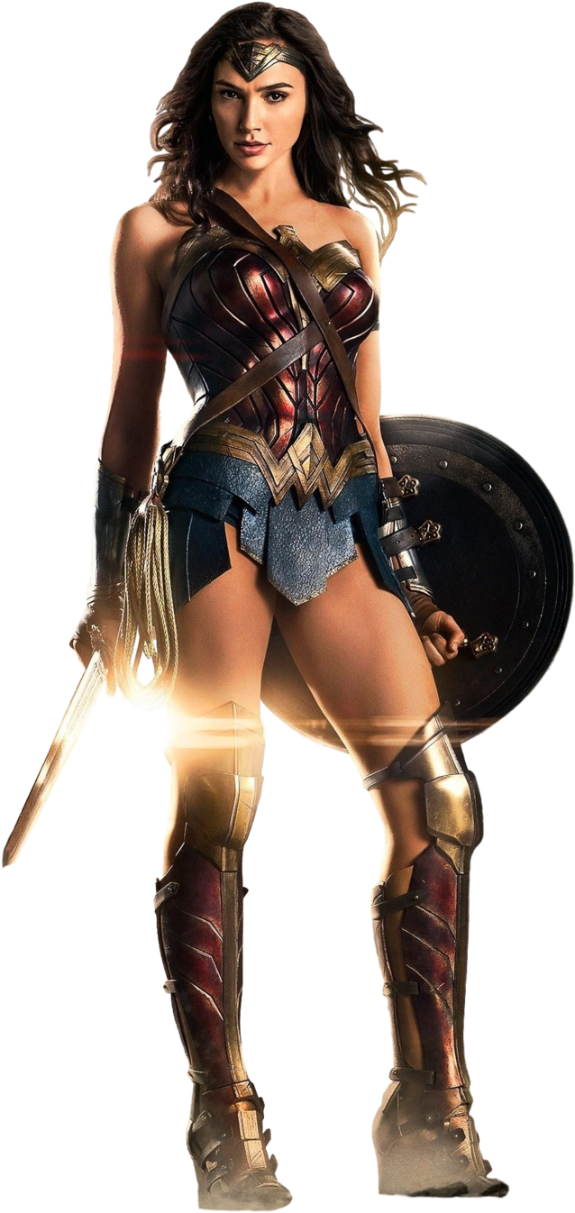 Justice League Wonder Woman Png (647x1352), Png Download