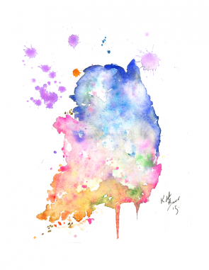 South Korea Watercolor (380x380), Png Download