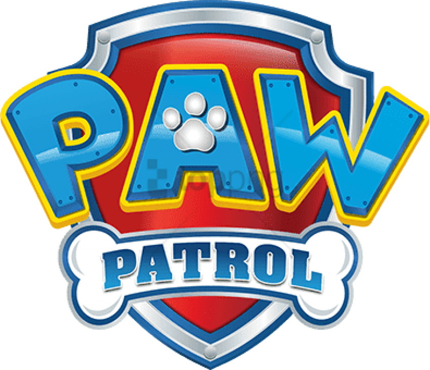 At The Movies - Paw Patrol Logo Png (395x340), Png Download