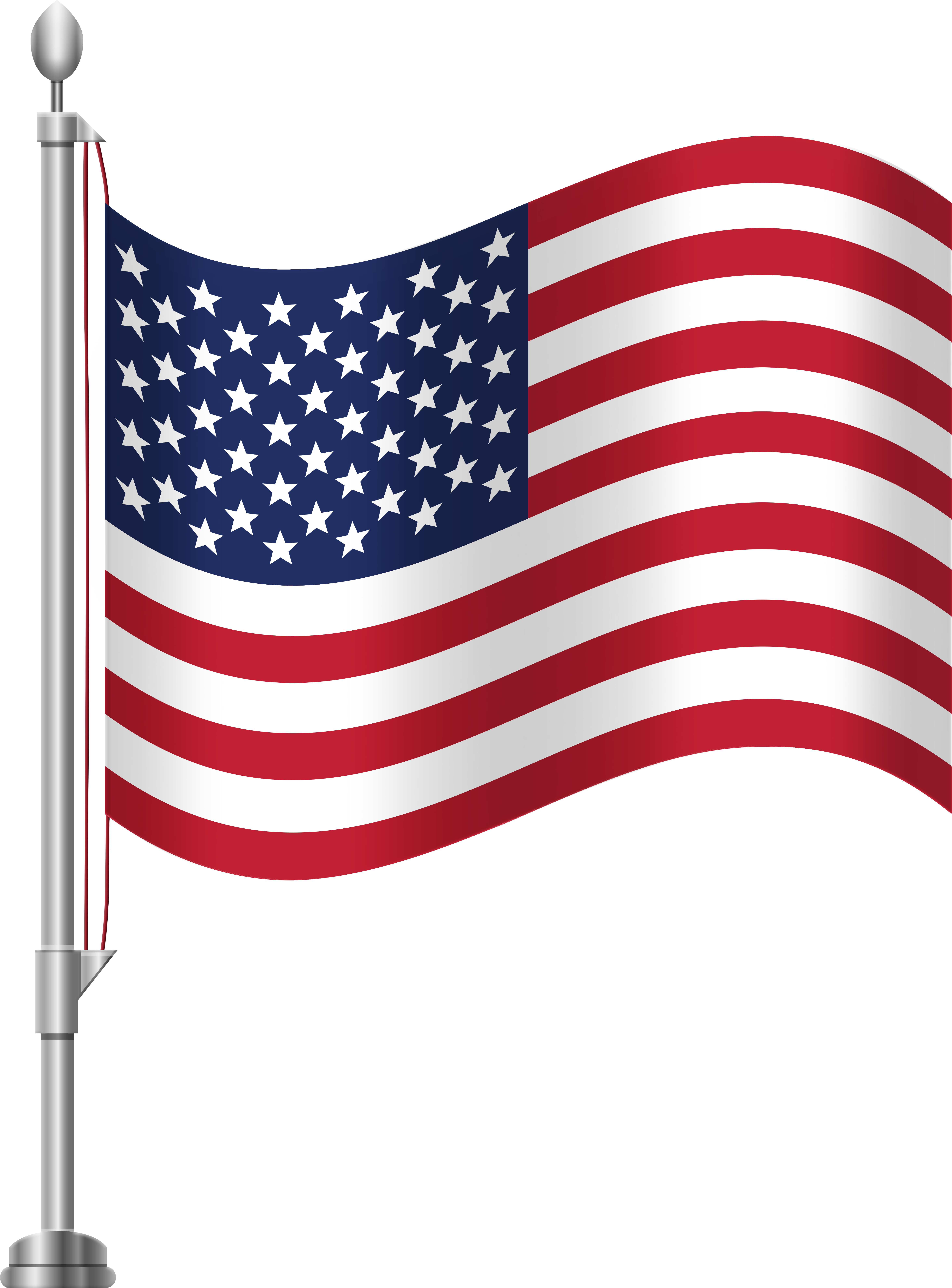 United States Of America Flag Png Clip Art (6141x8000), Png Download