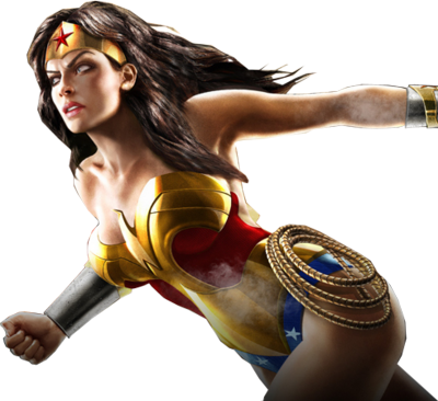Wonder Woman - Wonder Woman Dcu Online (400x366), Png Download