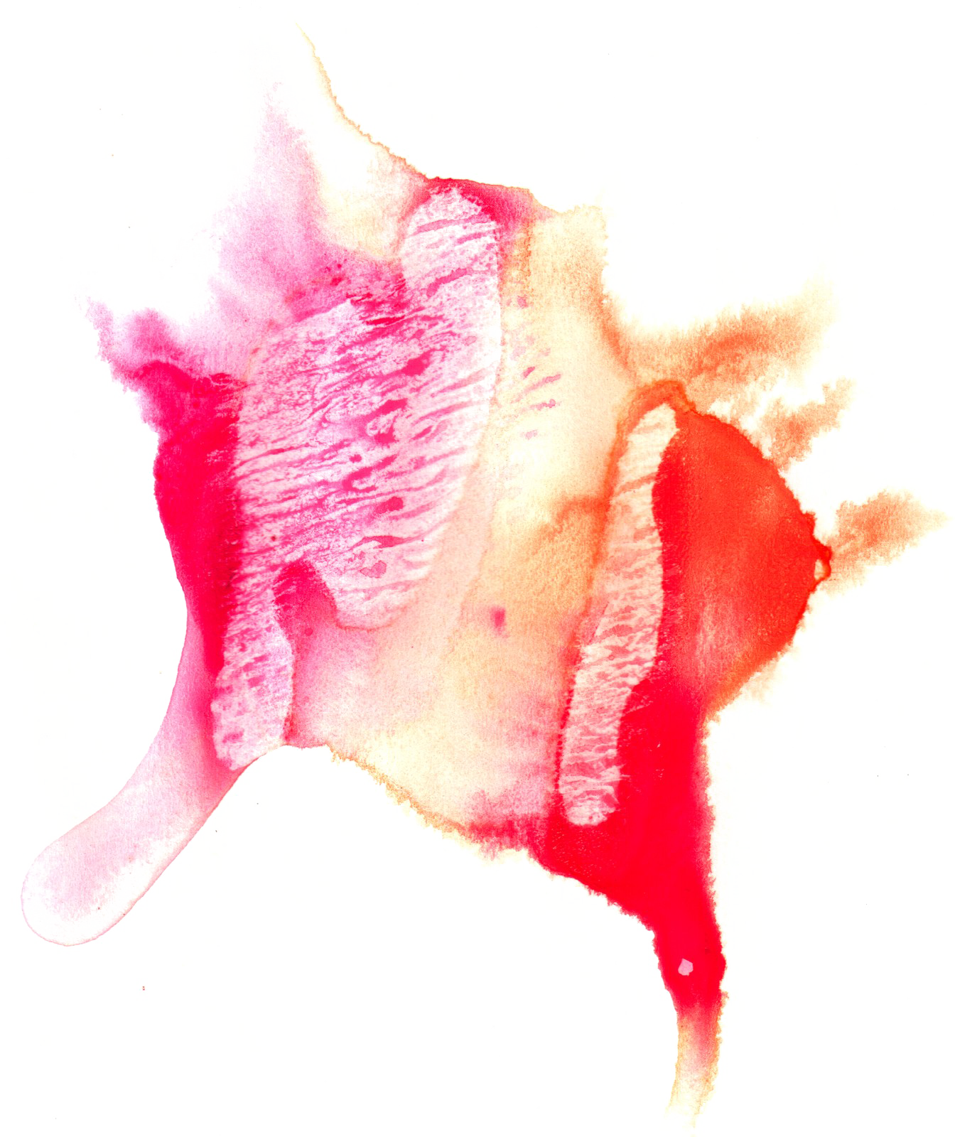 Abstract Watercolor Png Transparent Picture - Abstract Watercolour Png (1344x1600), Png Download