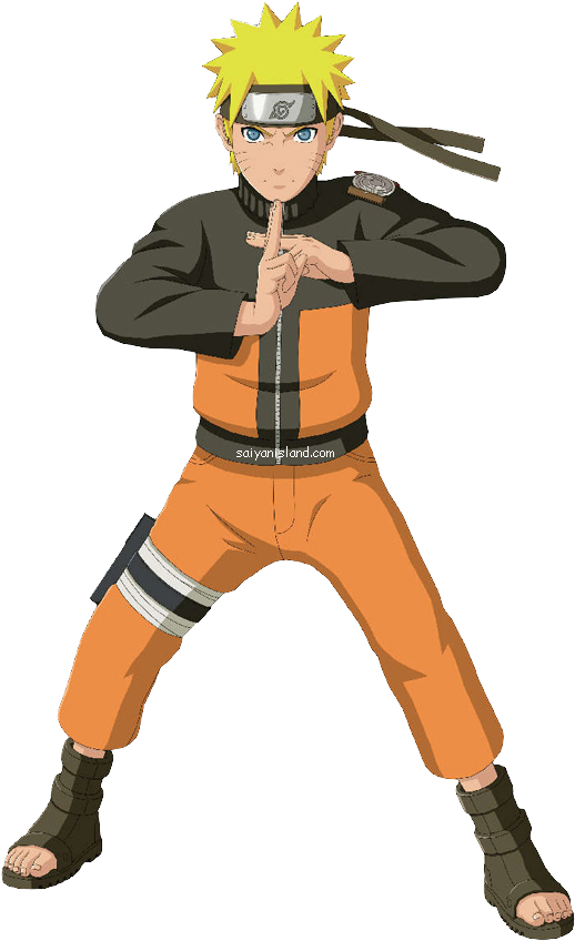 Naruto - Naruto Shippuden Naruto Pose (555x890), Png Download