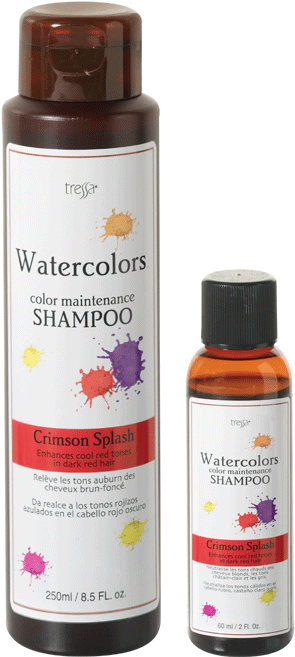 Tressa Watercolors Is A Sulfate Free Color Depositing - Tressa Watercolours Shampoo (461x691), Png Download