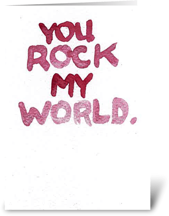 You Rock My World - Poster (700x792), Png Download