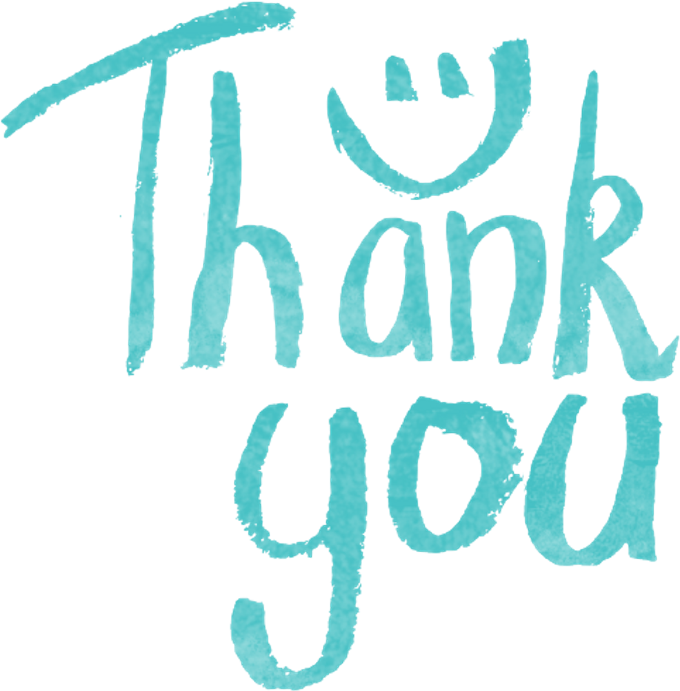 Massage Thankyou Smile Watercolor Handwritten Cute - Chocolate Cake (1024x1024), Png Download