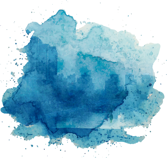 See The Effectiveness Of The Gospel - Watercolor Texture Transparent Png (751x667), Png Download