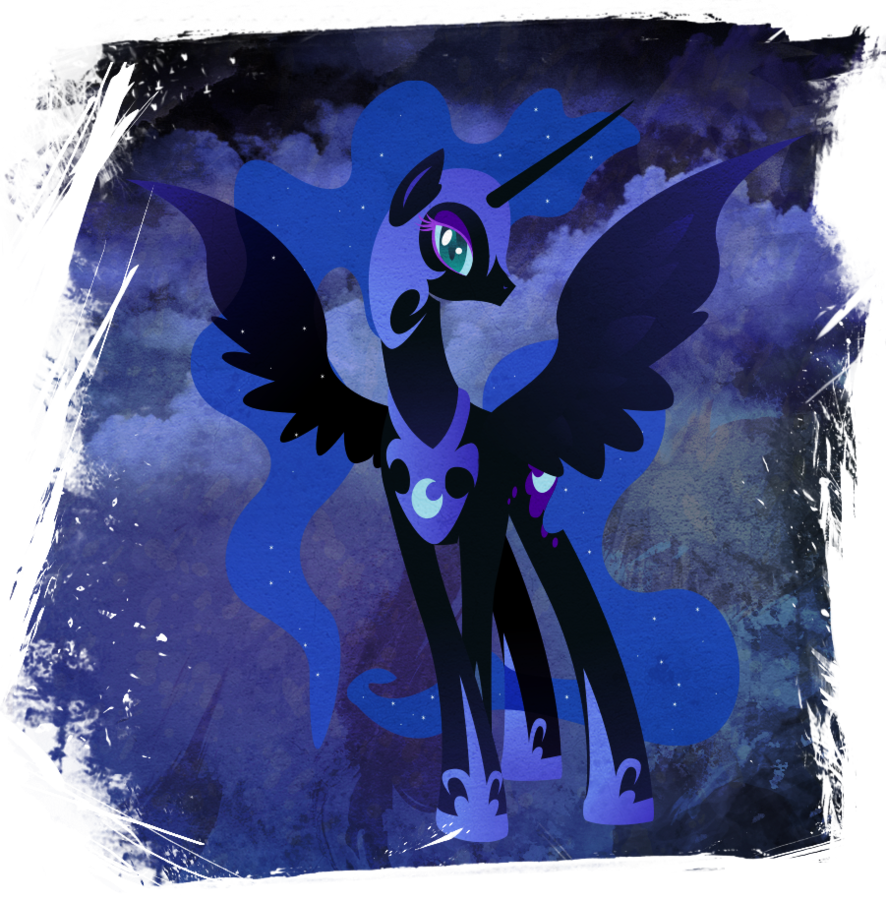 Pinkie Pie Purple Violet Fictional Character Mythical - Nightmare Moon Old (886x901), Png Download