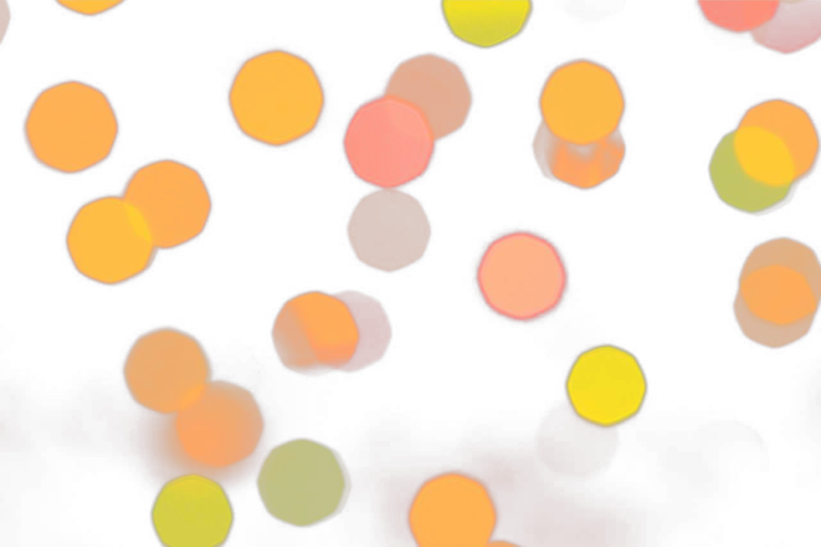 Orange Bokeh Png Black And White Download - Download (900x600), Png Download