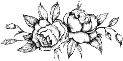 Flower Tattoos Bohemian Vintage - Transparent Flower Tattoos (500x364), Png Download
