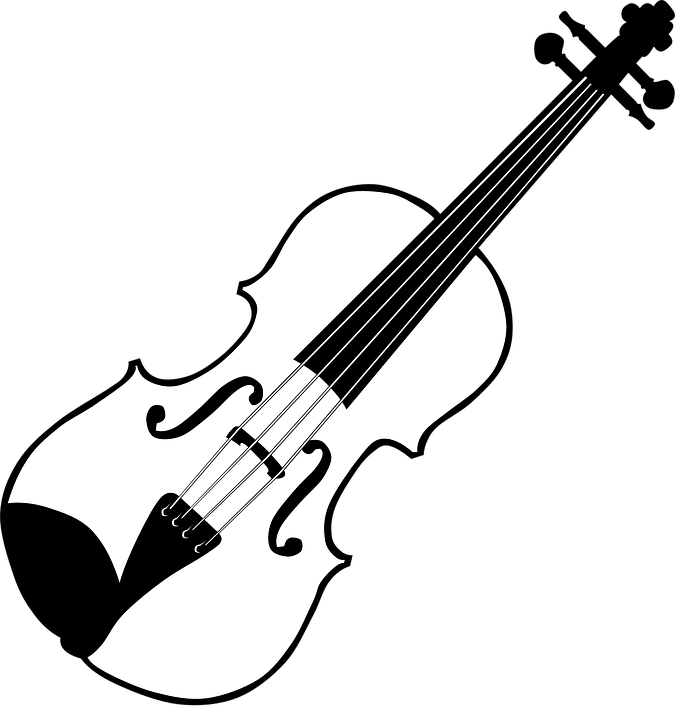 Skrzypce, Muzyka, Klasycznego, Ciągi - Violin Clip Art (675x720), Png Download