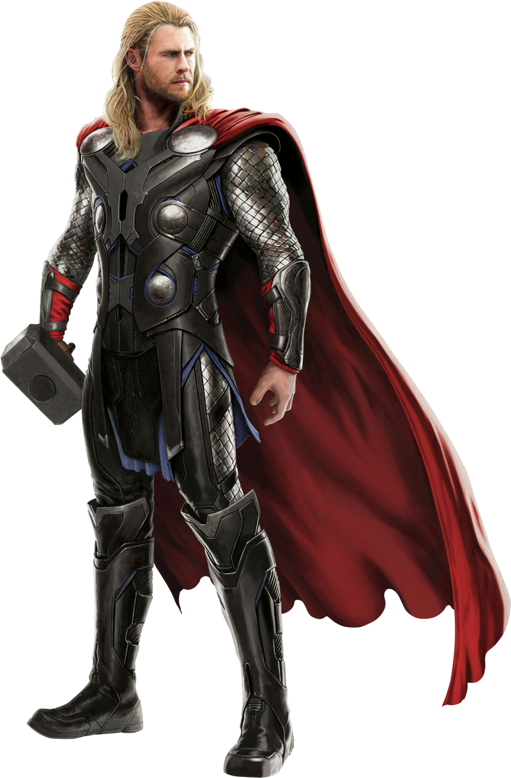 Aou Thor - Thor Png (1300x1632), Png Download