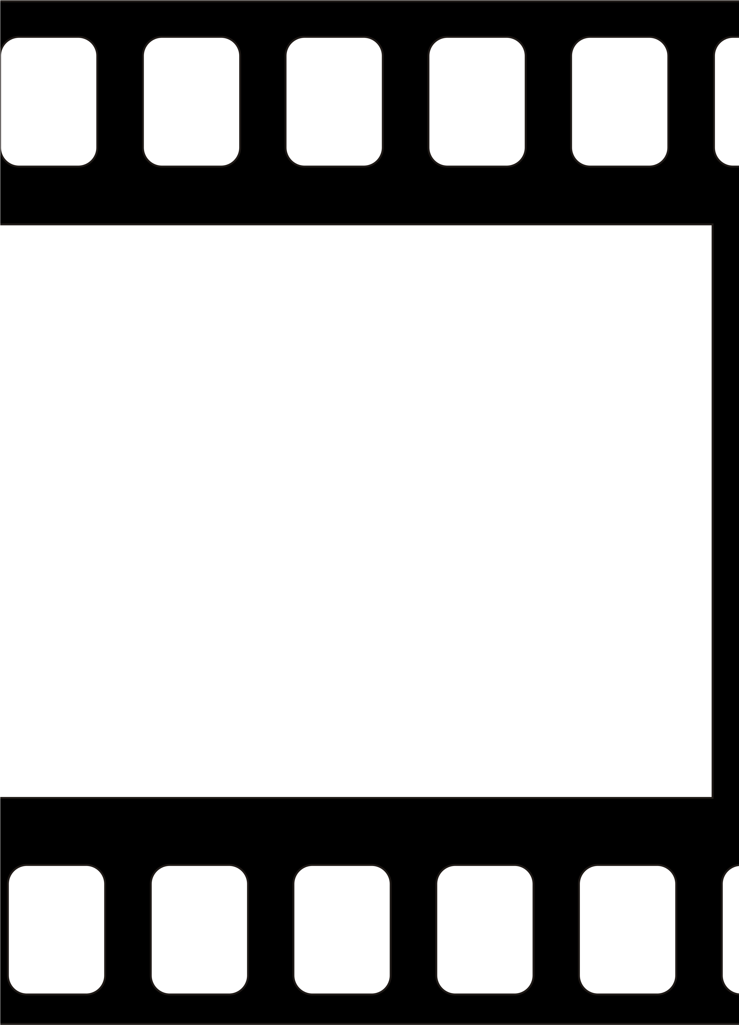 This Free Icons Png Design Of Movie Tape (2400x3394), Png Download