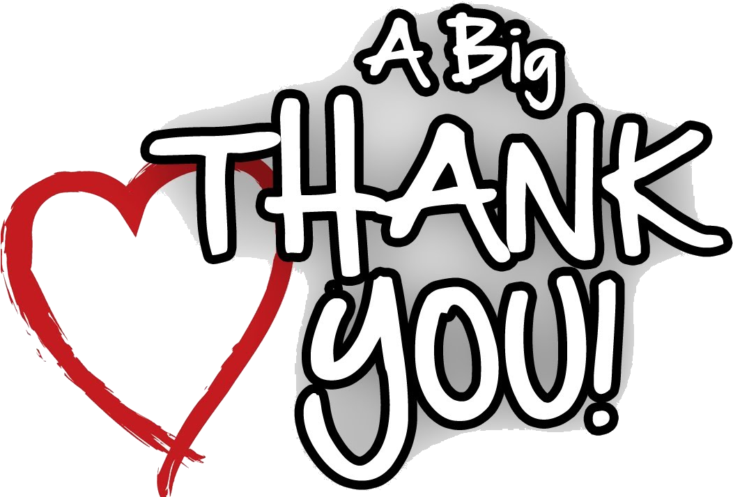 28 Collection Of Big Thank You Clipart - Big Thank You Clipart (1289x720), Png Download