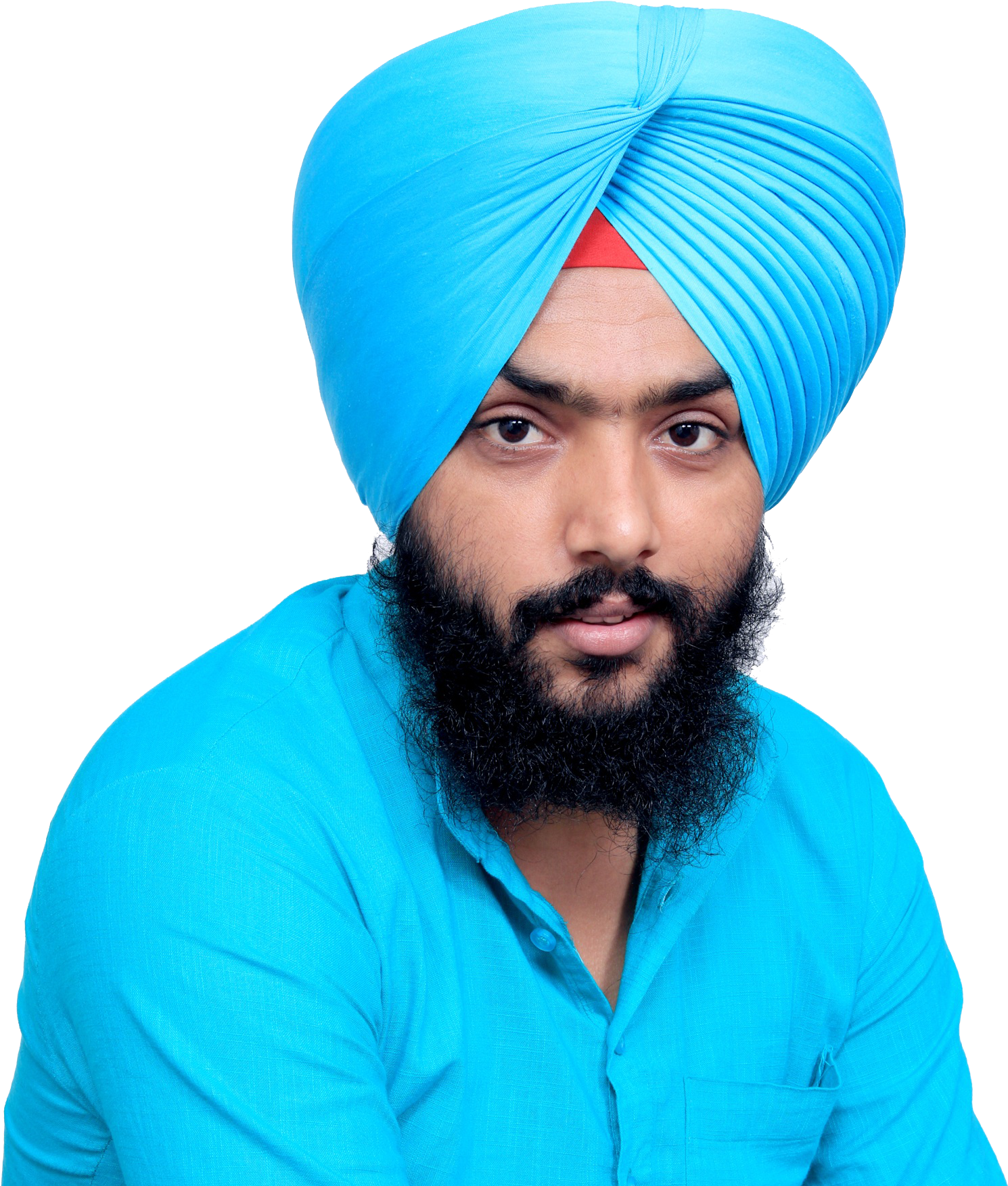 Download Hd Beard And Turban Png Svg Royalty Free Dastar Transparent Png Image Nicepng Com