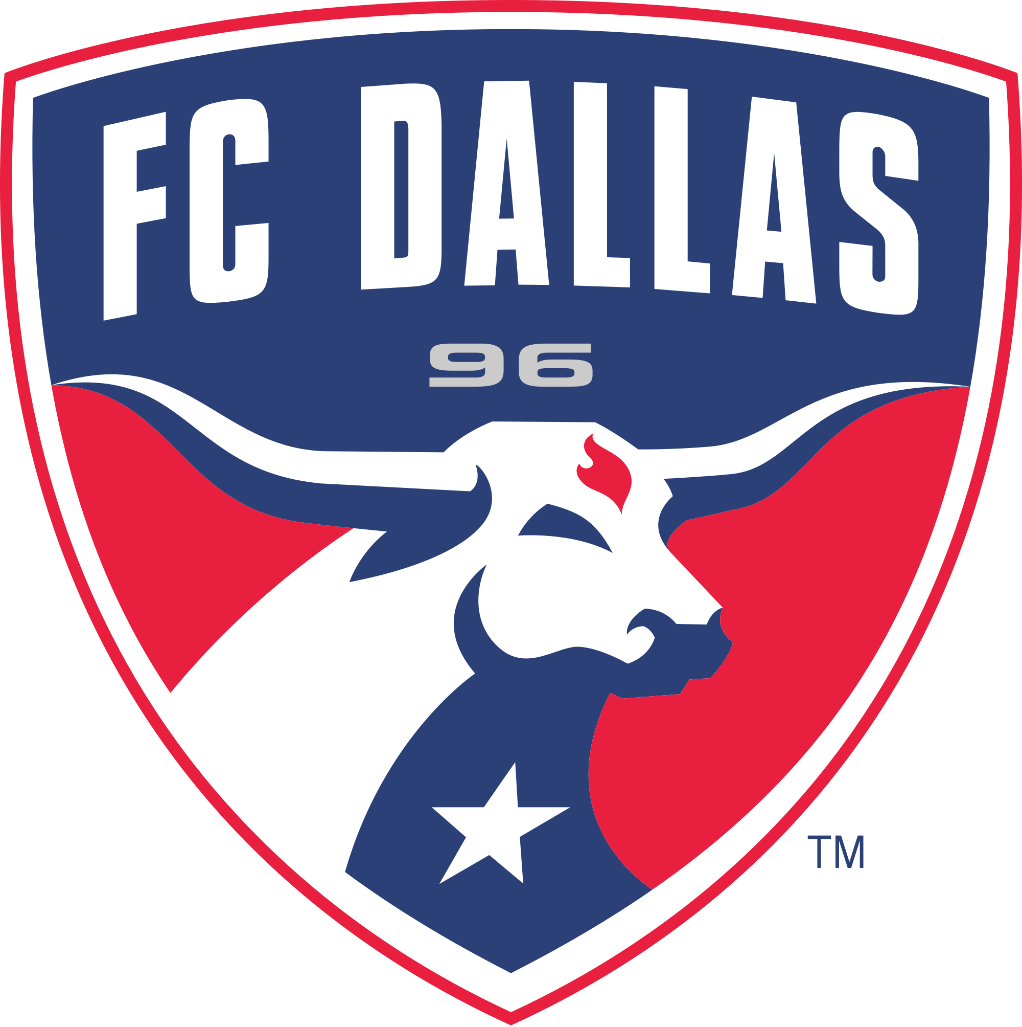 Fc Dallas Logo - Fc Dallas Logo Png (1020x1024), Png Download
