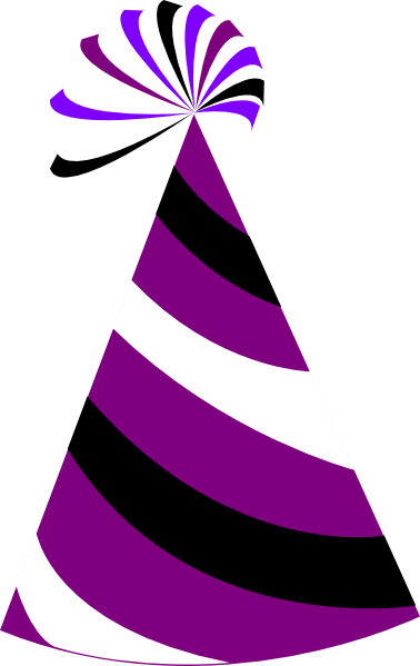 Birthday Hat Png - Party Hats Cartoon Transparent (378x599), Png Download