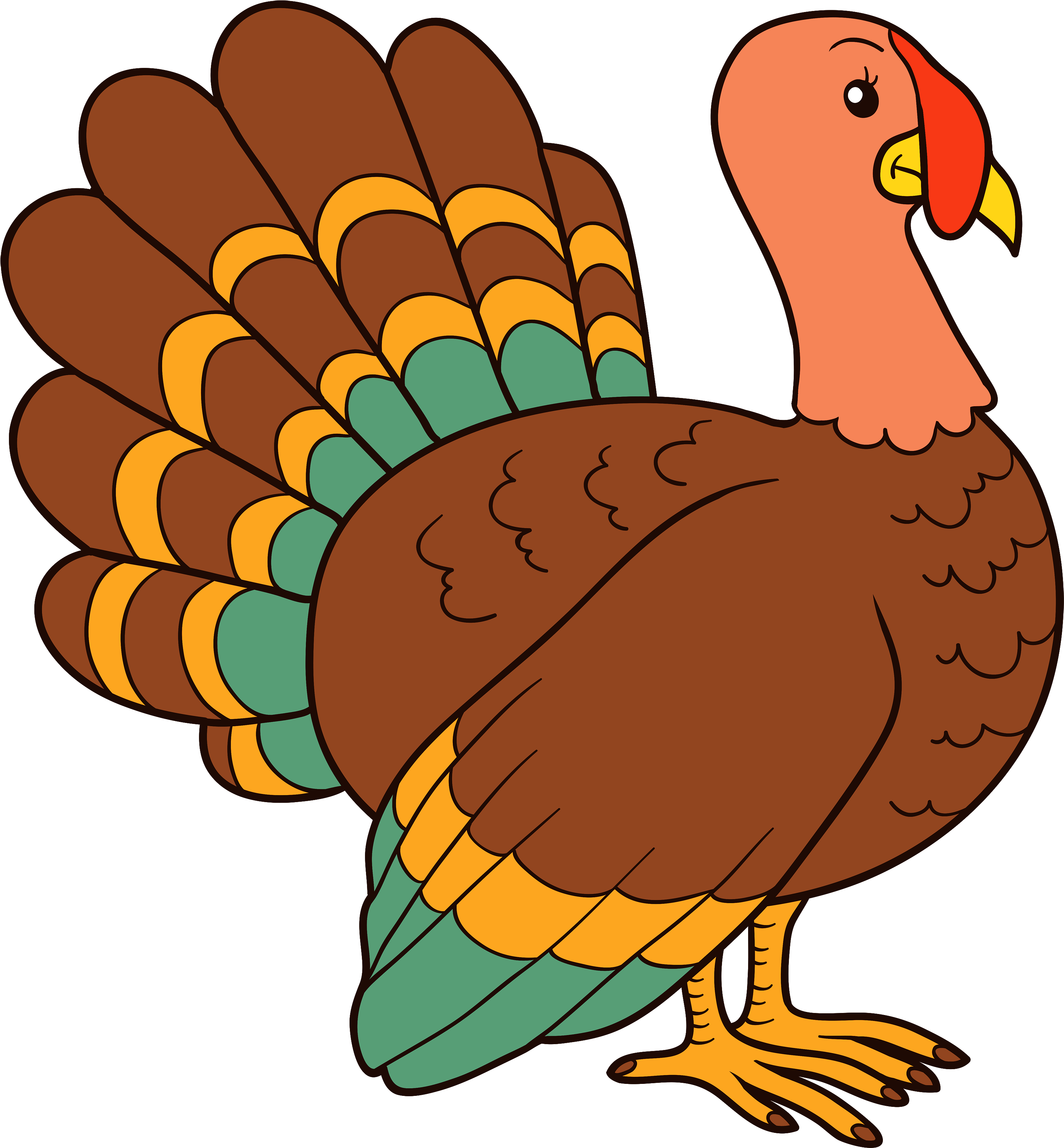 Turkey Meat Clip Art - Turkey Png (3243x3500), Png Download