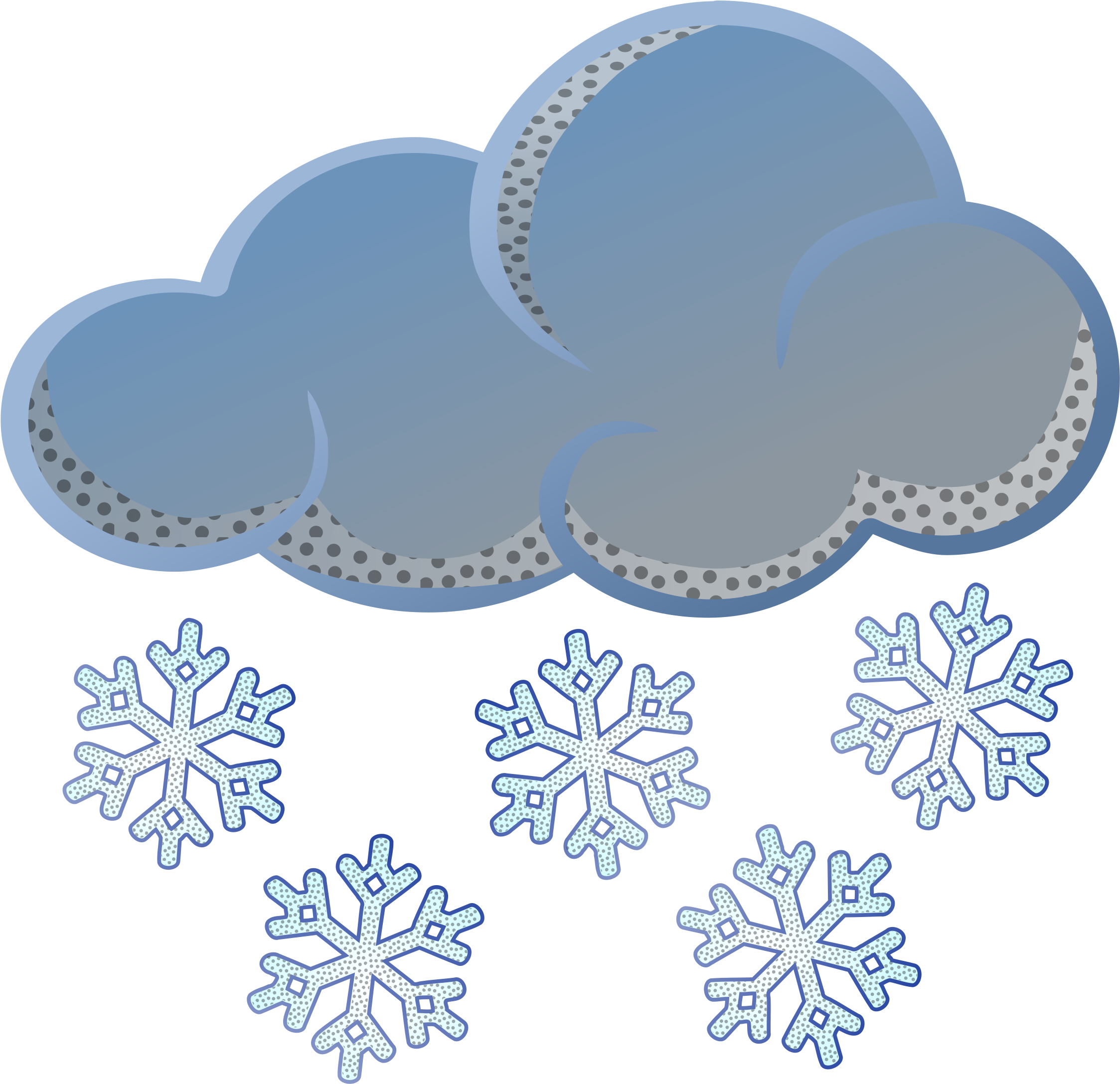 28 Collection Of Snow Clipart Png Transparent - Snowy Clip Art Black And White (2400x2300), Png Download