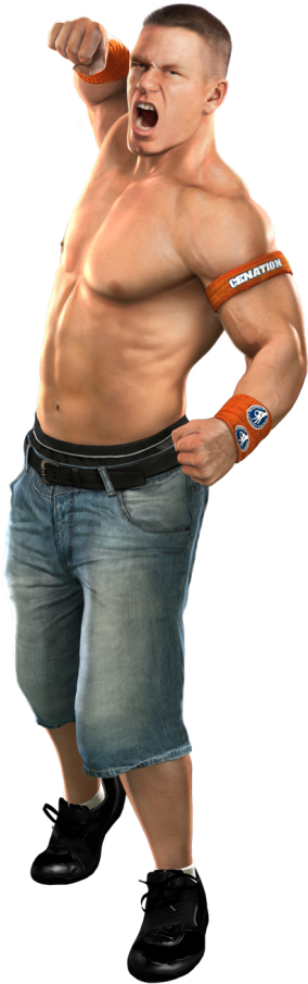 Svr2011 Render Johncena 432 1000 - Wwe Svr 2011 John Cena (475x949), Png Download